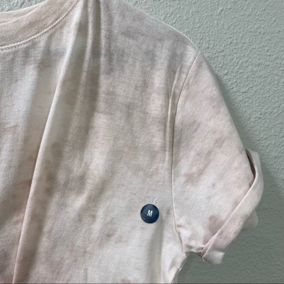 NWT Hollister Co. tie dye crop crew neck tee - Picture 6 of 6